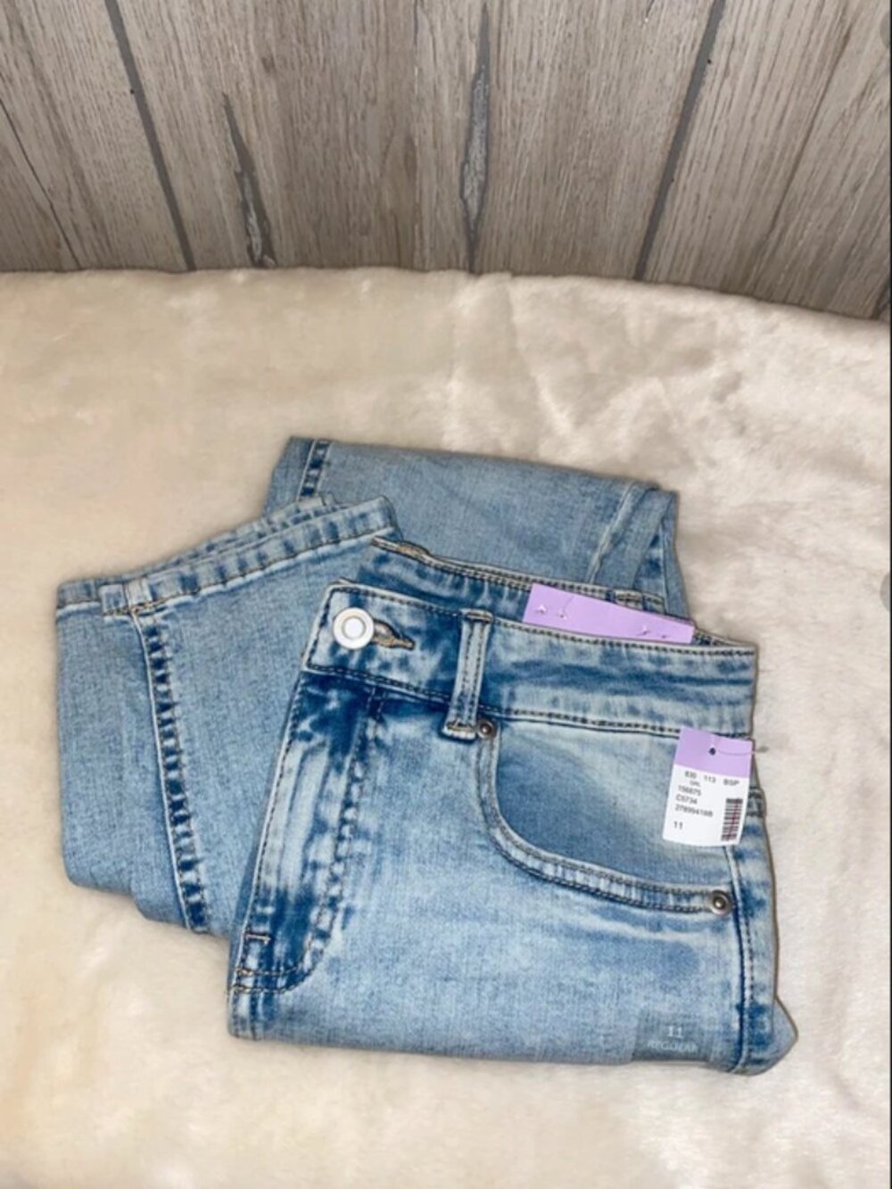 NWT Evsie Girls Size 11 Skinny High Rise Jeans